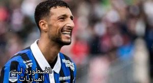 اللاعب وسام أبو علي يسجل قذيفة أمام فريق زد تعيد فريق الأهلي للانتصارات